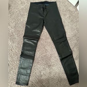 J Brand - Black Coated Denim - 26